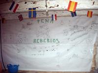 Decoración artesanal del local