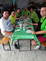 Comiendo